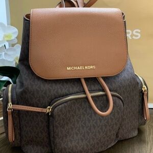 Micheal Kors Abbey Cargo Backpack